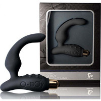 Масажер простати O-BOY 7 Black Vibrator