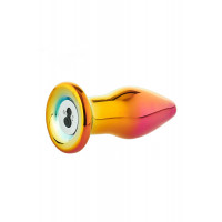 Анальна пробка із вібрацією скляна Dream Toys GLAMOUR GLASS PLUG