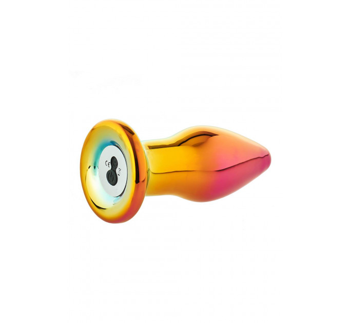 Анальна пробка із вібрацією скляна Dream Toys GLAMOUR GLASS PLUG
