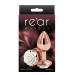 Анальний плаг NS Novelties REAR ASSETS ROSE SMALL WHITE
