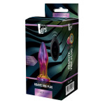 Анальна пробка із вібрацією скляна Dream Toys GLAMOUR GLASS PLUG