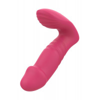 Анальный вибратор DREAM TOYS Essentials с поступательными движениями, розовый