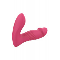 Анальный вибратор DREAM TOYS Essentials с поступательными движениями, розовый