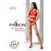 Боди с вырезами и открытым доступом Passion BS083 red