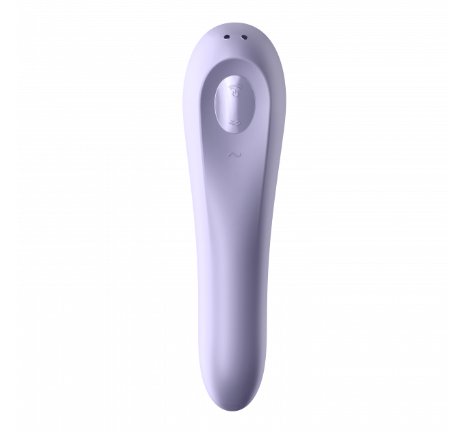 Двойной смарт вибратор с вакуумной стимуляцией SATISFYER DUAL PLEASURE MAUVE