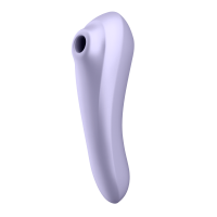 Подвійний смарт вібратор із вакуумною стимуляцією SATISFYER DUAL PLEASURE MAUVE