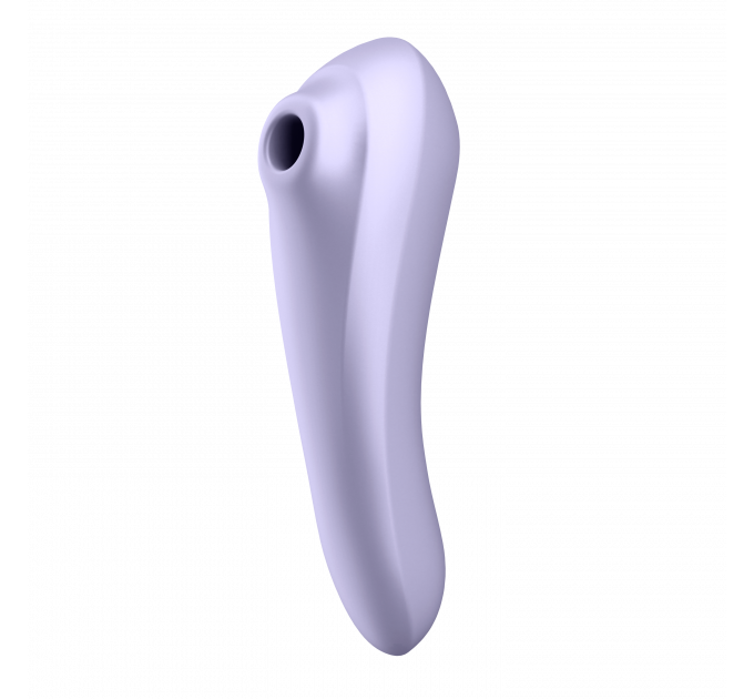 Двойной смарт вибратор с вакуумной стимуляцией SATISFYER DUAL PLEASURE MAUVE