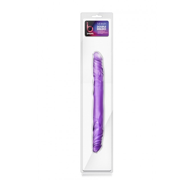 Двойной фаллоимитатор B YOURS 18INCH DOUBLE DILDO PURPLE