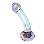 Фалоімітатор для точки G або P Dream Toys Playboy скляний