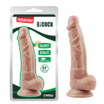 Фаллоимитатор на присоске Chisa Fashion Dude 8.5 Cock, бежевый