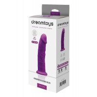 Фаллоимитатор реалистичный Dreamtoys Real Love на присоске, фиолетовый