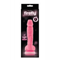 Фаллоимитатор розовый светящийся FIREFLY 5" GLOWING DILDO PINK