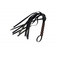 Флоггер L DS Fetish Flogger L black ball