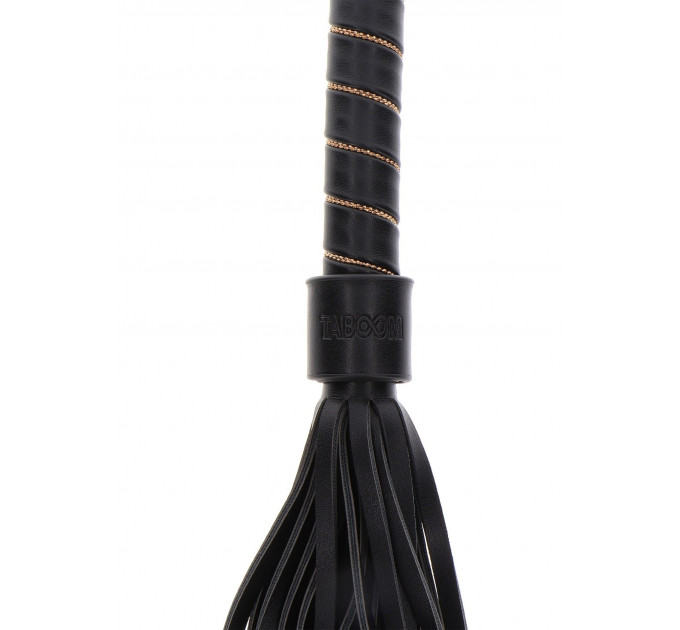 Флоггер TABOOM Studded Whip, черный, 54 см