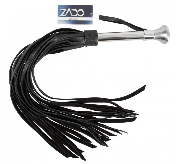 Кнут с металлической ручкой Zado Tools, кожа