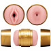 Мастурбатор в колбе двойной вагина/анус, киберкожа Fleshlight Quickshot Stamina Training Unit