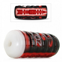 Мастурбатор у колбі Zolo Fire Cup, Red