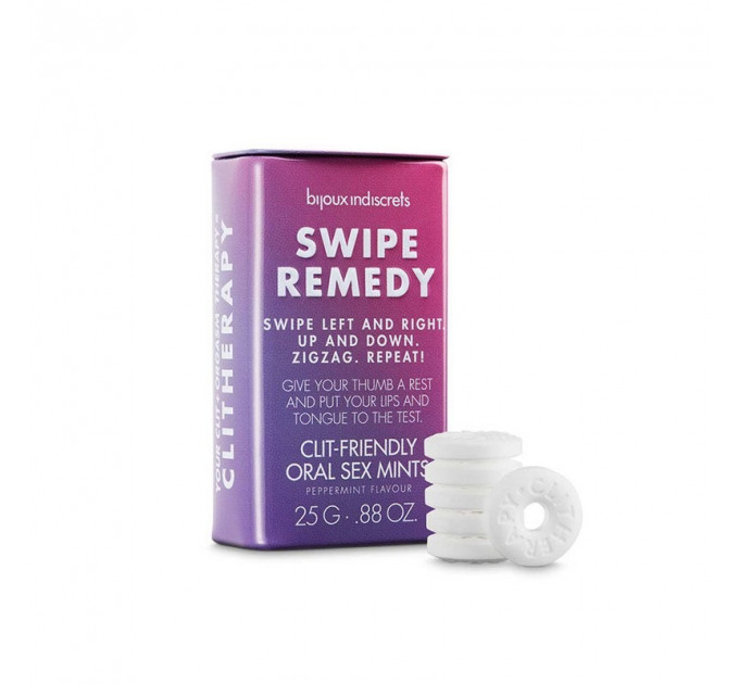 Мятные конфеты Bijoux Indiscrets Swipe Remedy - clitherapy oral sex mints