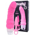 Набор Вибратор и Анальная пробка NS Novelties Firefly Combo Kit, розовый