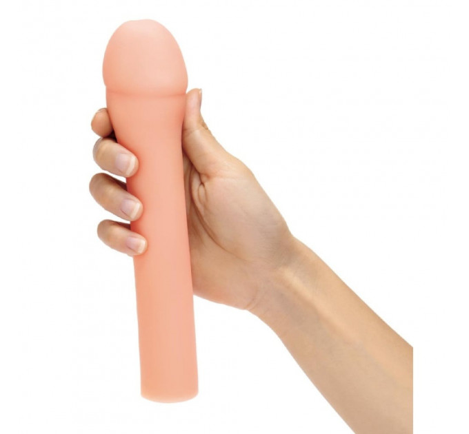 Насадка на пенис Size-Up Penis Extender гладкая, бежевая