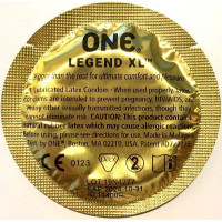 Набір презервативів великого розміру One Legend XL (ціна за 5 шт.)