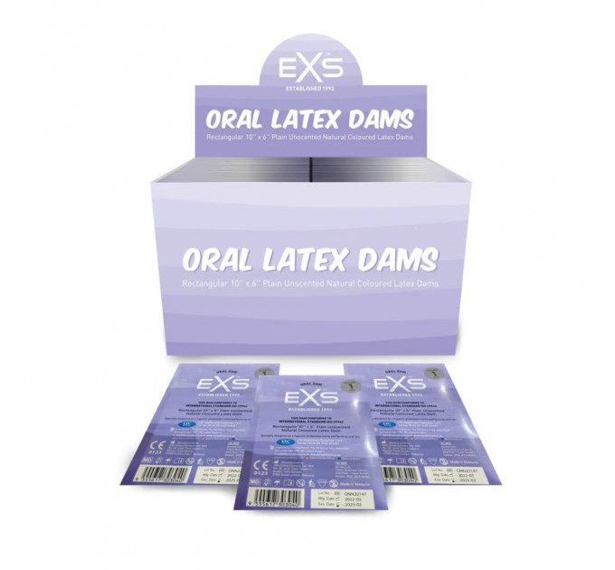 Салфетка латексна Exs Oral Latex Dam для орального секса