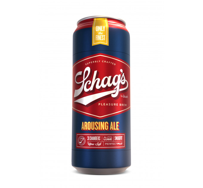 Самосмазывающийся мастурбатор SCHAG’S AROUSING ALE FROSTED