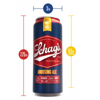 Самозмащувальний мастурбатор SCHAG'S AROUSING ALE FROSTED