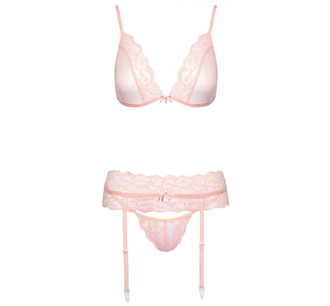 Сексуальный комплект с поясом Kissable Suspender set S/M