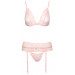 Сексуальный комплект с поясом Kissable Suspender set S/M
