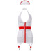 Сексуальный костюм медсестры Cottelli Collection Nurse 2 предмета, белый, S
