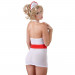 Сексуальный костюм медсестры Cottelli Collection Nurse 2 предмета, белый, S