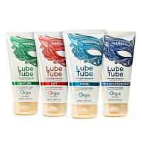 Змащувальна мастило для сексу "LUBE TUBE HOT" Orgie