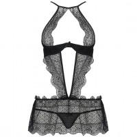 Сорочка YONA CHEMISE black S/M - Passion
