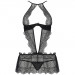Сорочка YONA CHEMISE black S/M - Passion