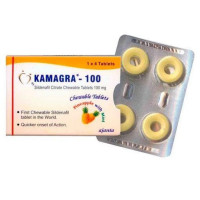 Таблетки для потенції жувальні Kamagra 100 Ананас та Ментол (ціна за 4 табл.)