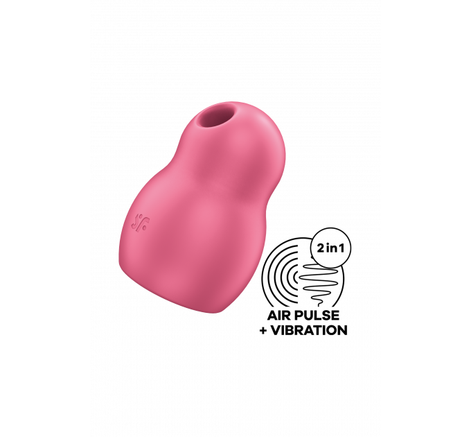 Вакуумный клиторальный стимулятор SATISFYER PRO TO GO 1 RED