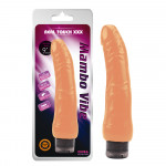 Вибратор реалистичный на батарейках Chisa Real Touch XXX Mambo Vibe, телесный