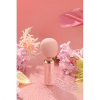 Вібратор-мікрофон Qingnan 5 Powerful Mini Wand Massager, рожевий