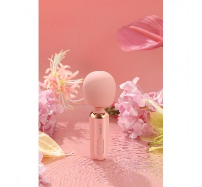 Вибратор-микрофон Qingnan 5 Powerful Mini Wand Massager, розовый