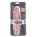 Вибратор реалистичный Toy Joy Dual Density Big Vibrator, бежевый