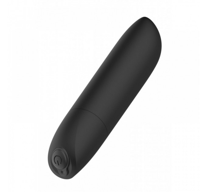 Вибропуля Powerful Bullet Vibrator USB 20 Functions - Matt Black