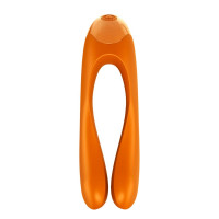 Універсальний міні вібратор Satisfyer Candy Cane помаранчевий