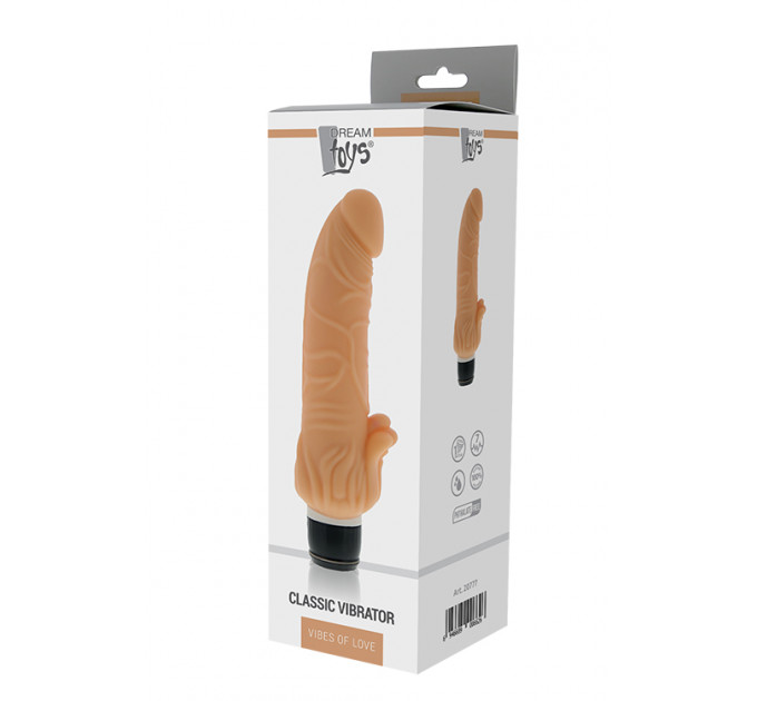 Вибромассажер PURRFECT SILICONE CLASSIC 7INCH, FLESH