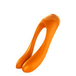 Универсальный мини вибратор Satisfyer Candy Cane orange