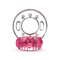 Ерекційне віброкільце PLAY WITH ME AROUSER VIBRATING C-RING PINK
