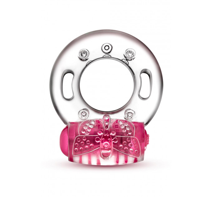Ерекційне віброкільце PLAY WITH ME AROUSER VIBRATING C-RING PINK