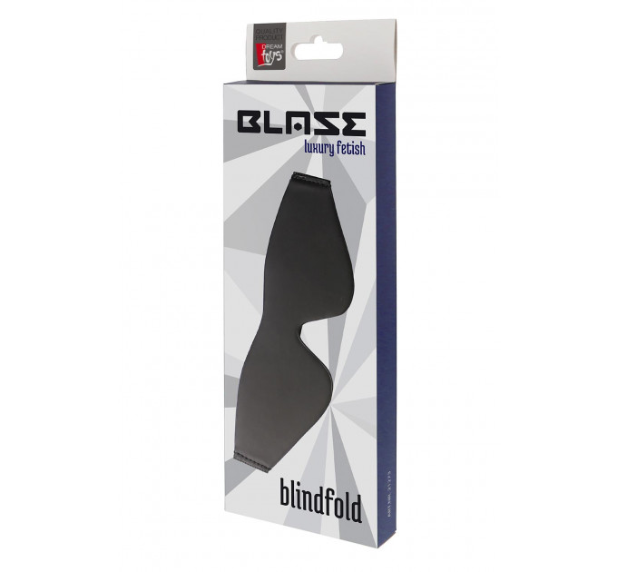 Маска на очі BLAZE BLINDFOLD WITH PAINTING EDGE BLACK