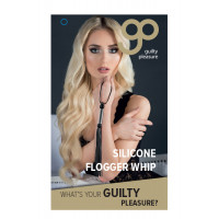 Флогер GP SILICONE FLOGGER WHIP BLACK