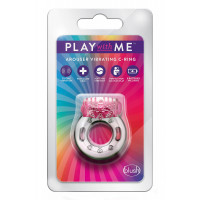 Ерекційне віброкільце PLAY WITH ME AROUSER VIBRATING C-RING PINK